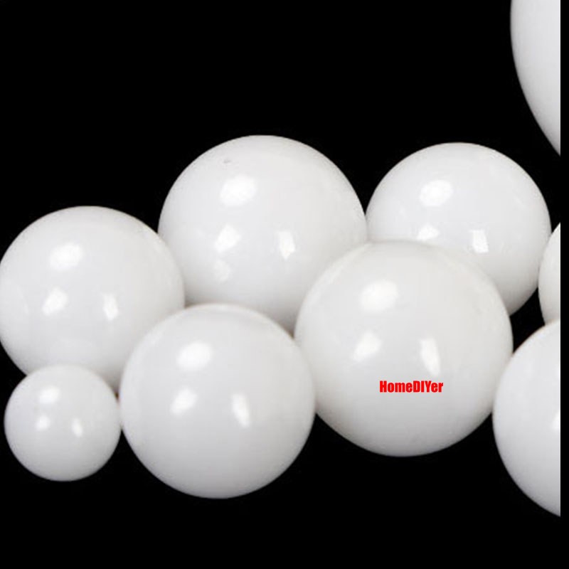 High Precision Zirconium Oxide Ceramic Bearing Balls ZRO2 Ball Diameter 1mm-30mm