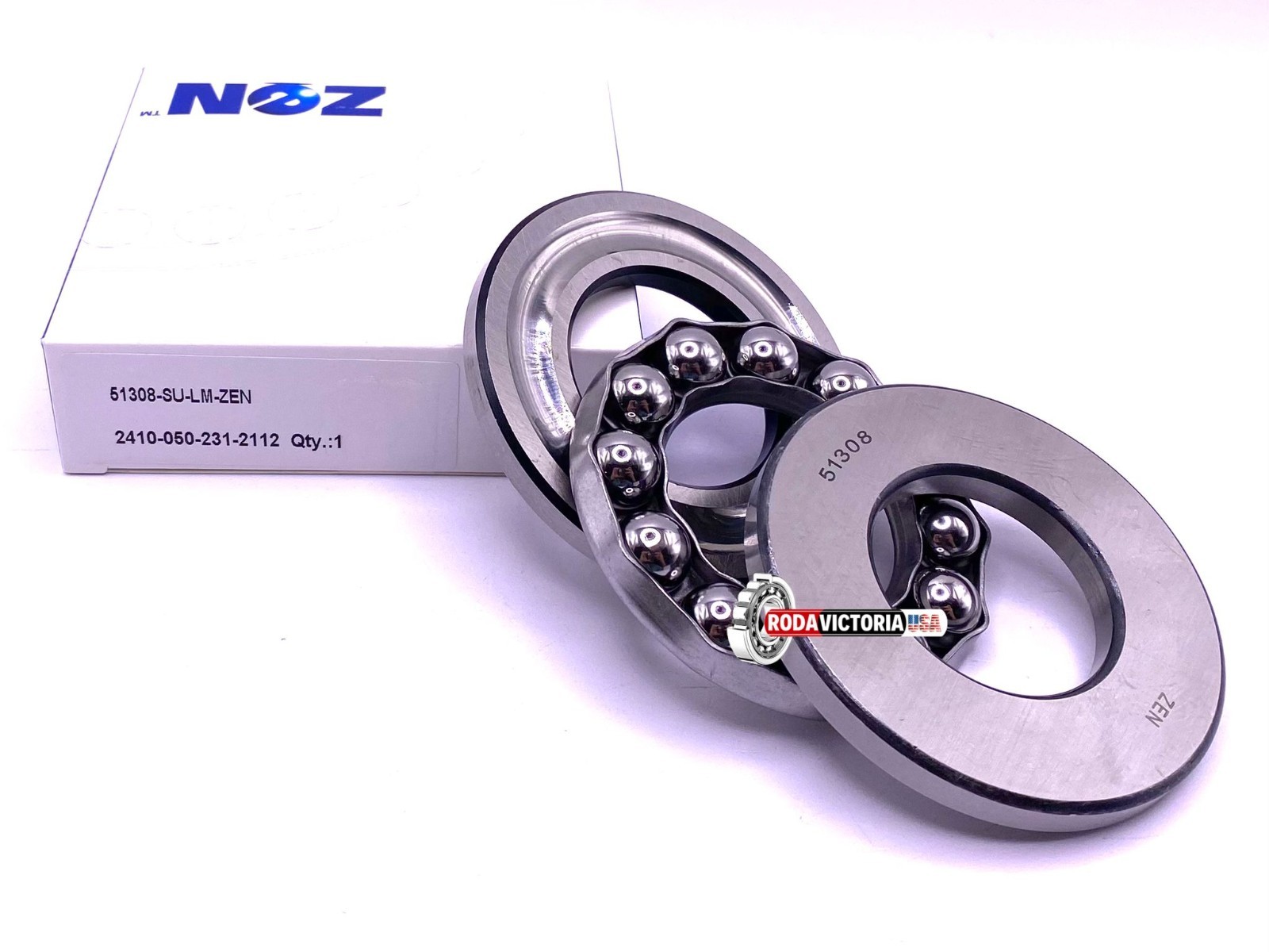 ZEN 51308 Axial Deep Groove Ball Bearing 40x78x26 mm
