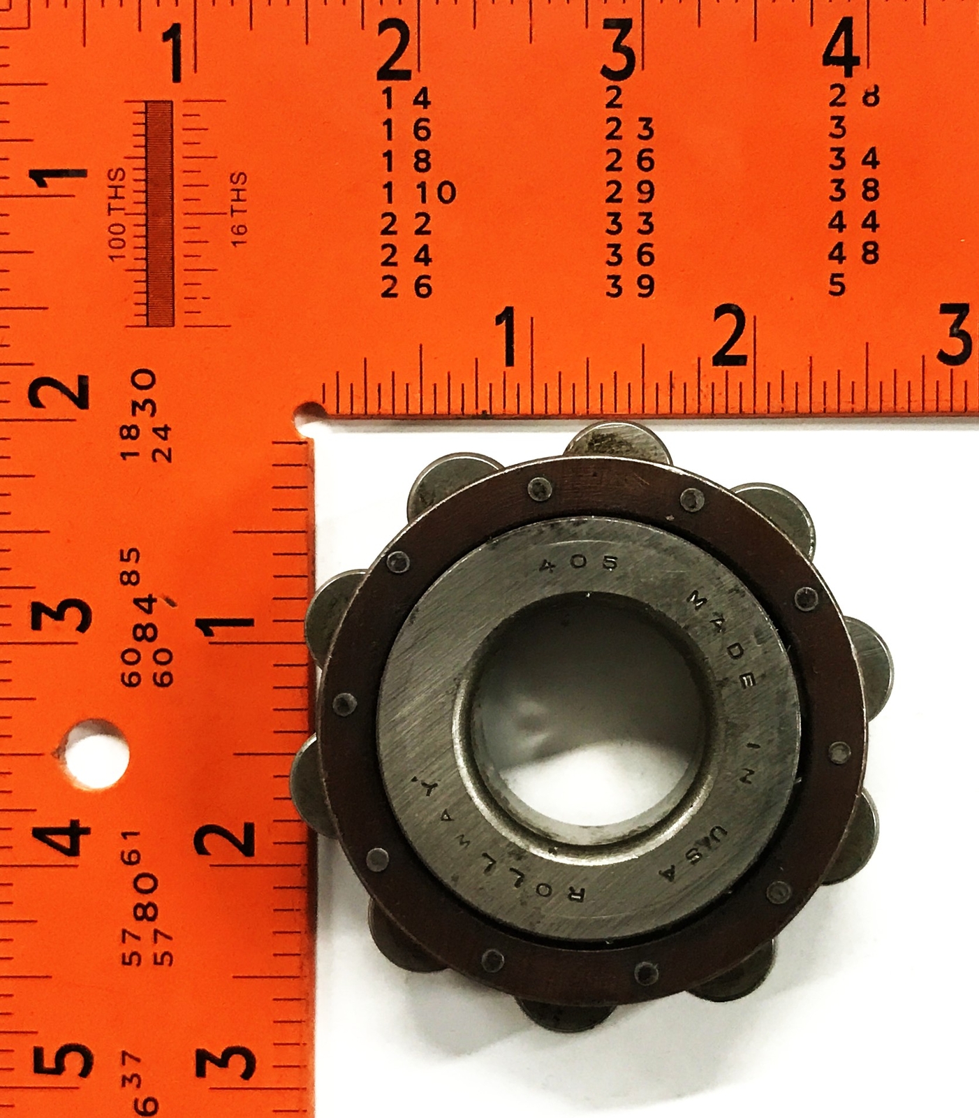 Rollway Roller Bearing Inner Ring W/ Caged Rollers (No Box) 405 NOS
