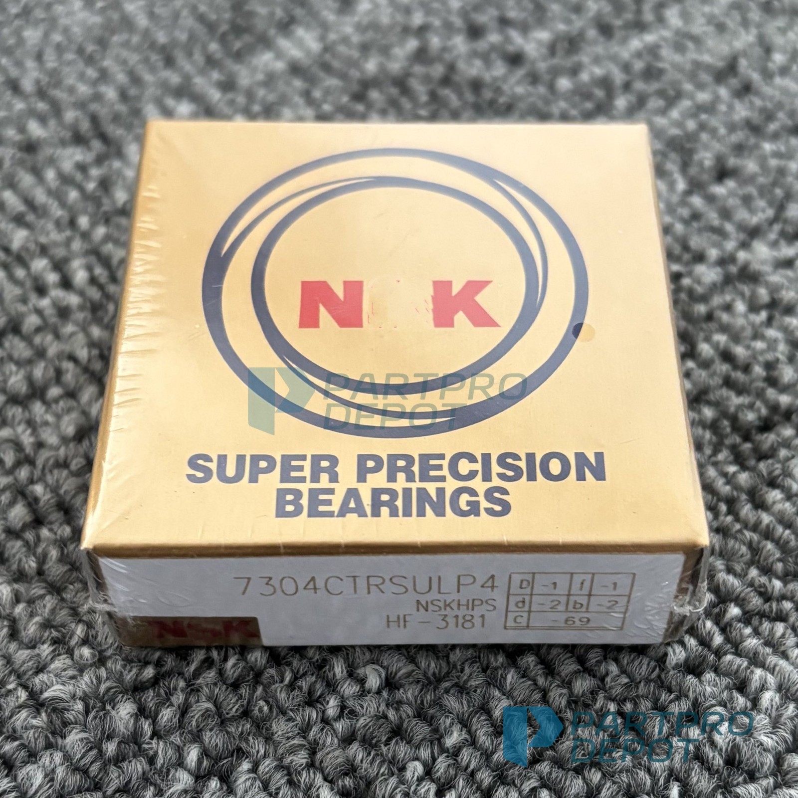 New Angular Contact Ball Bearing Single Row Fits FAG B7304-E-T-P4S-UL 20x52x15mm