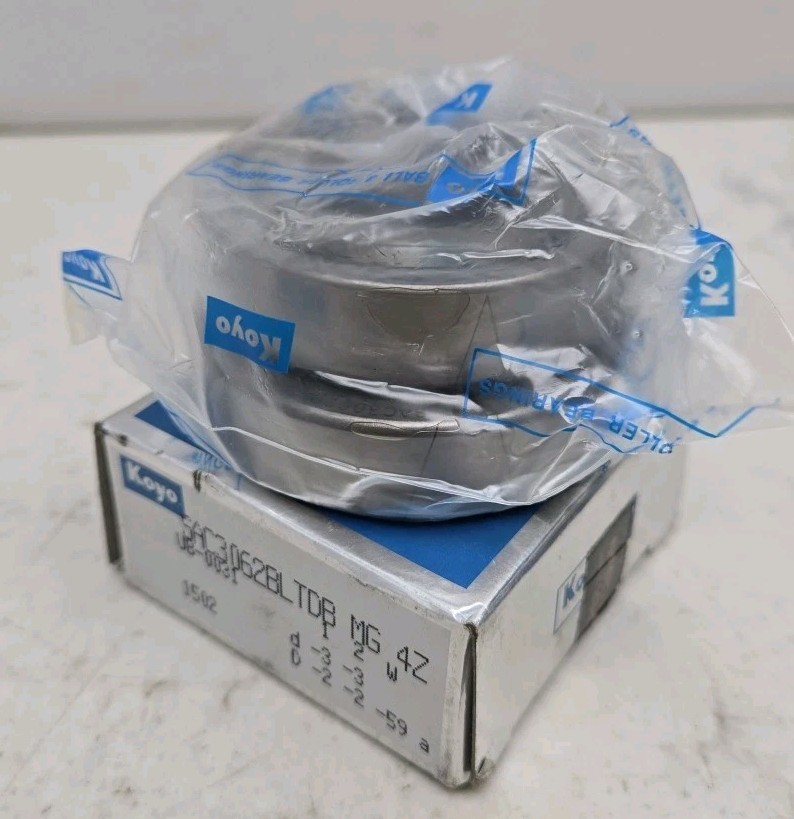 Set of Koyo SAC3062BLTDB MG 4Z Precision Bearing Set 30mm x 62mm x 15mm New