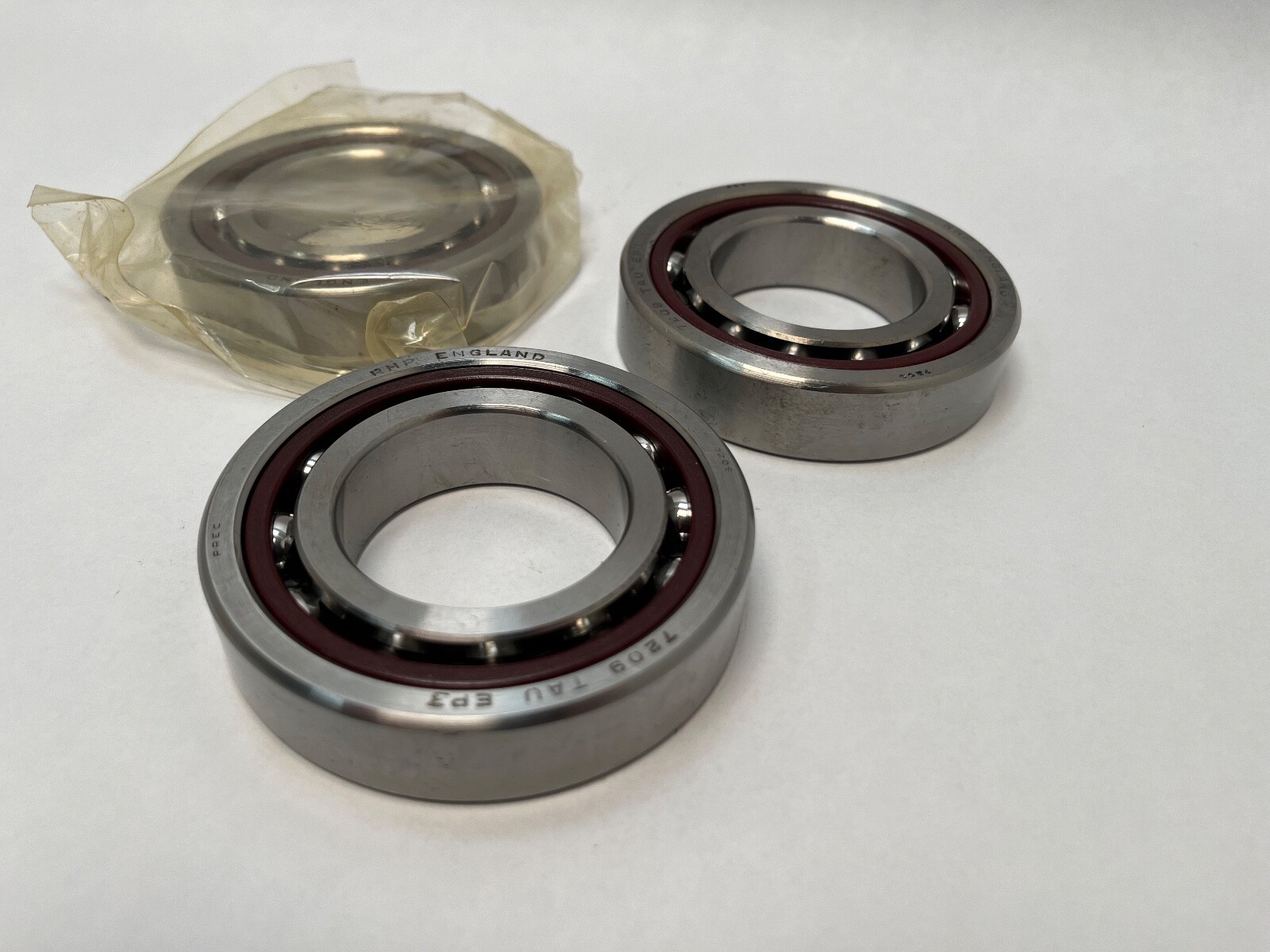 RHP 7209TDULP6 Bearing 7209B 7209-T-DUL-P6 7209TUEP3 45x85x19 mm 3 Pcs