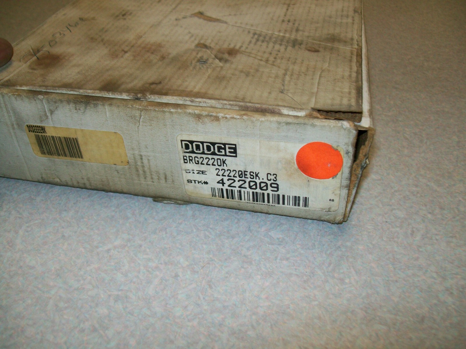 Dodge BRG2220K, 22220 ESK.C3 bearing, 422009