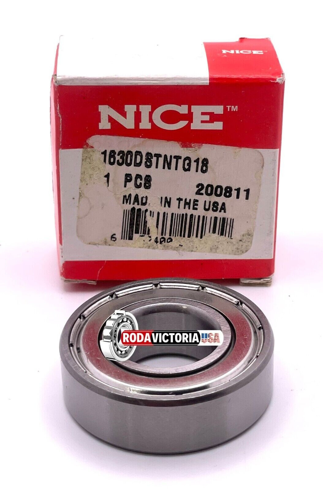NICE 1630 DS METAL SHIELDED BALL BEARING 3/4 x 1-5/8 x 1/2 1630ZZ