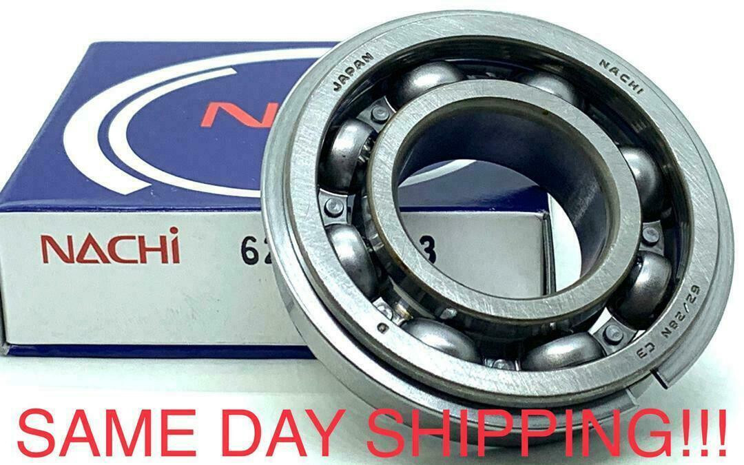NACHI 62/28 NR C3 28x58x16mm Open Snap Ring Japan Bearing SAME DAY SHIPPING