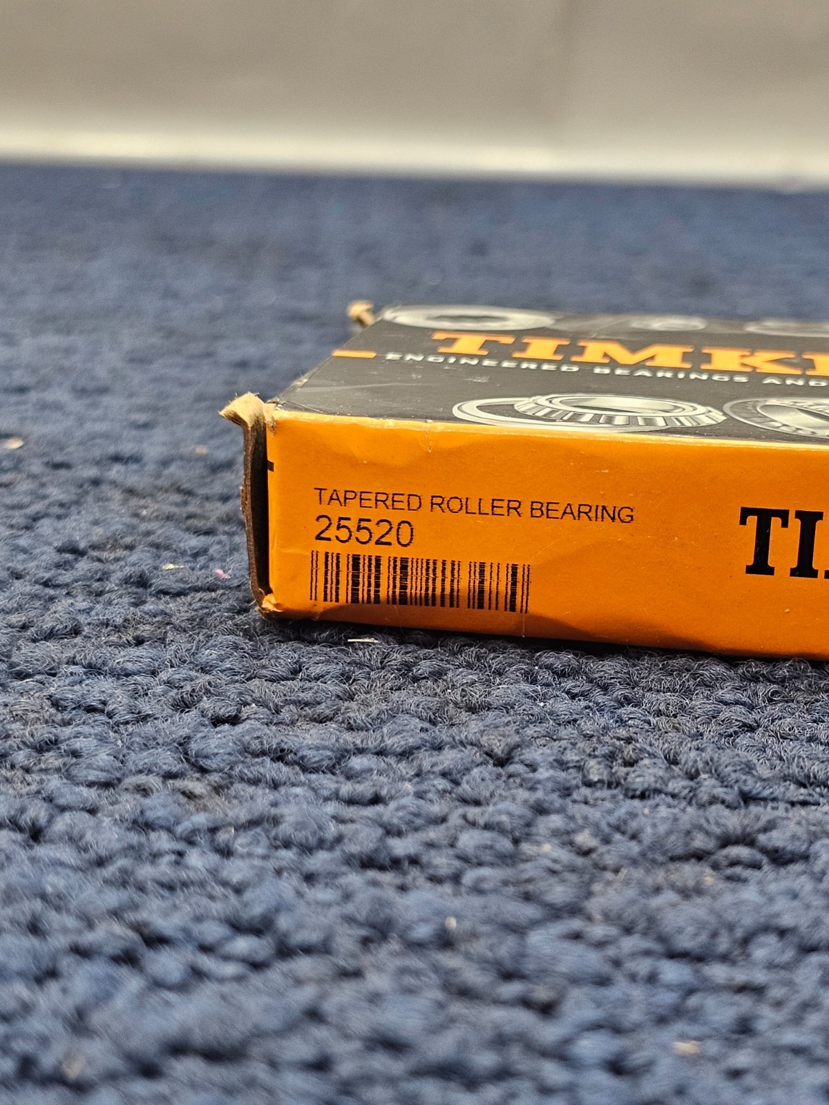 (QTY 2) TIMKEN 25520 Tapered Roller Bearing Cup 82.931 mm OD x 19.05 mm Width