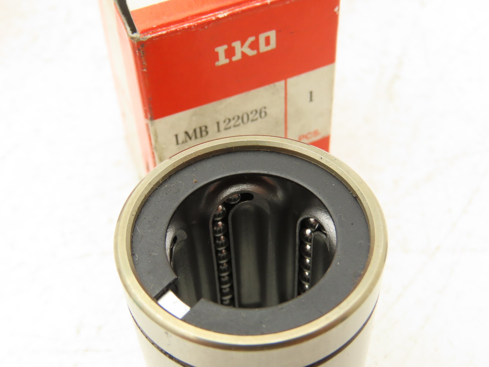 LMB 122026N Open Linear Bushing .75″ Shaft Dia x 1.25″ OD 1.625 Length Lot of 3