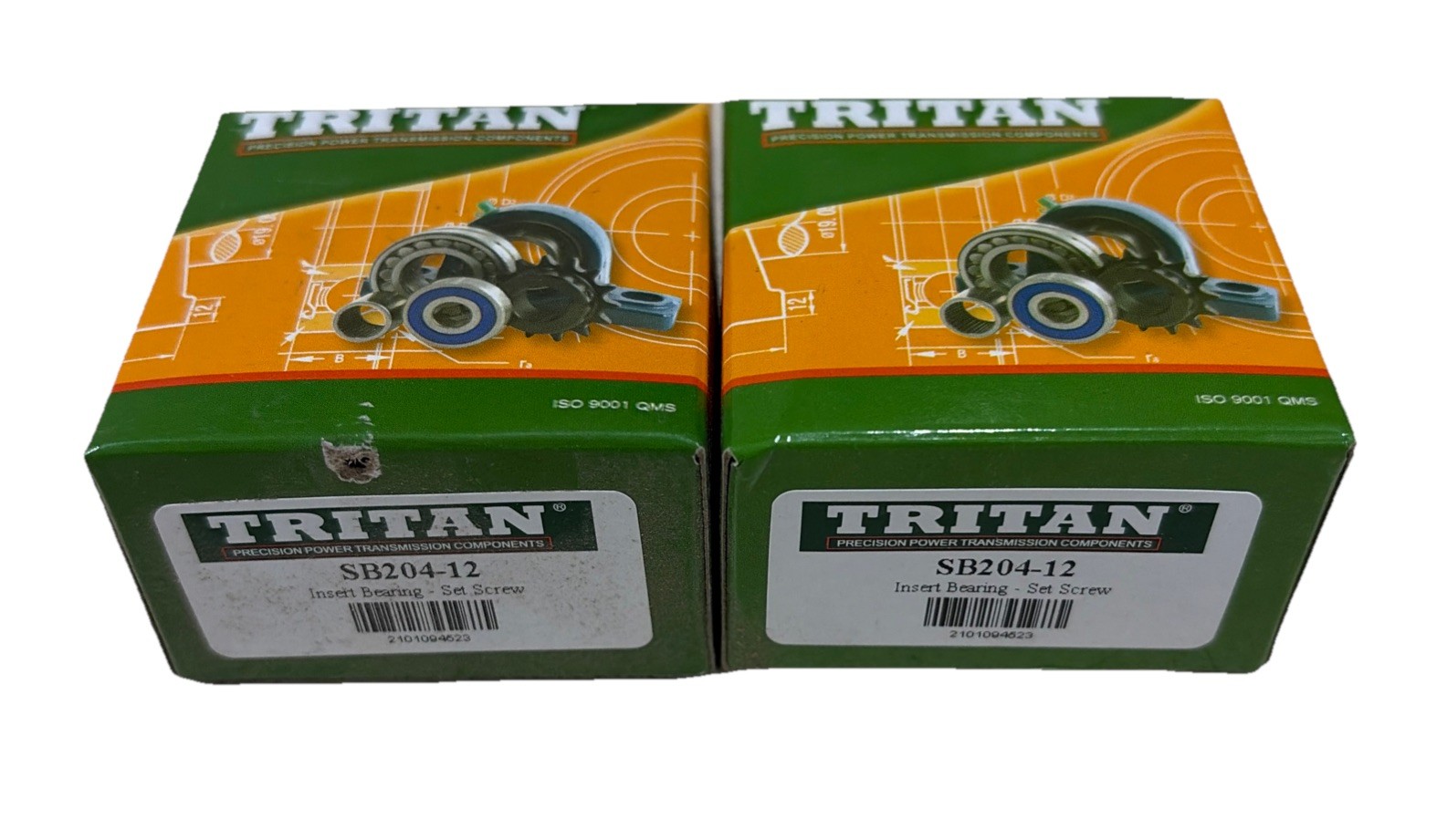 TRITAN SB204-12 Insert Bearing 3/4″ Bore (2 PACK)