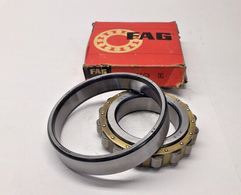 Fag N212M.C3 Cylindrical Roller Bearing 60x110x22 mm N212M-C3