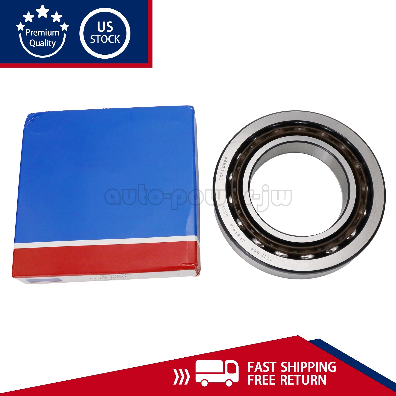NEW Fits For SKF 7217 BEP Angular Contact Bearing 85mm Bore US
