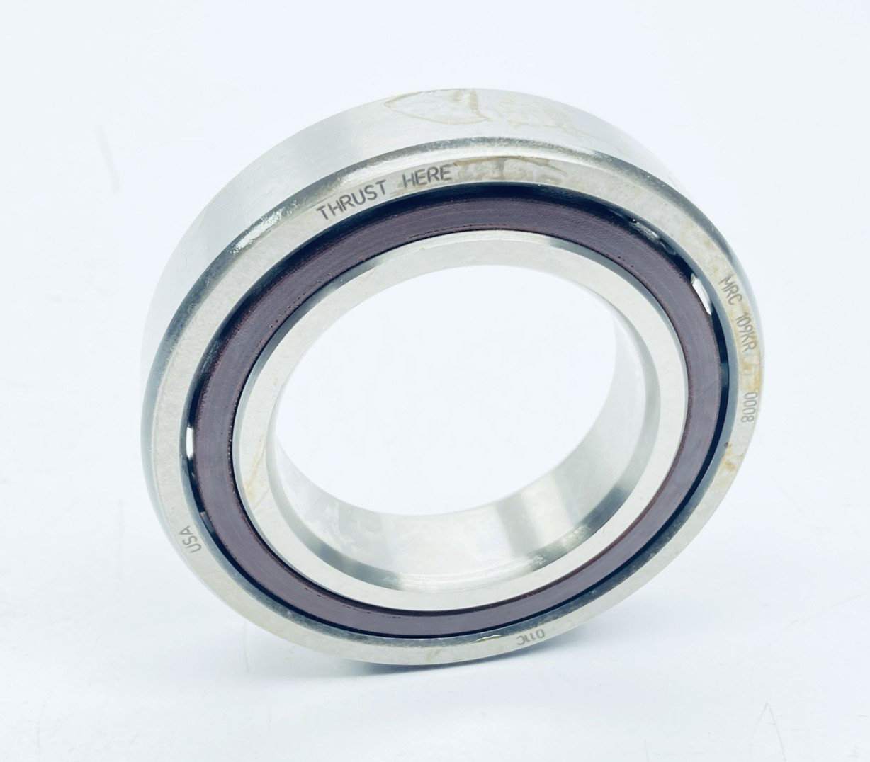 MRC 109KR Angular Contact Bearing 45mm-Id 75mm-Od 16mm-Width 15° 109KR-BKE