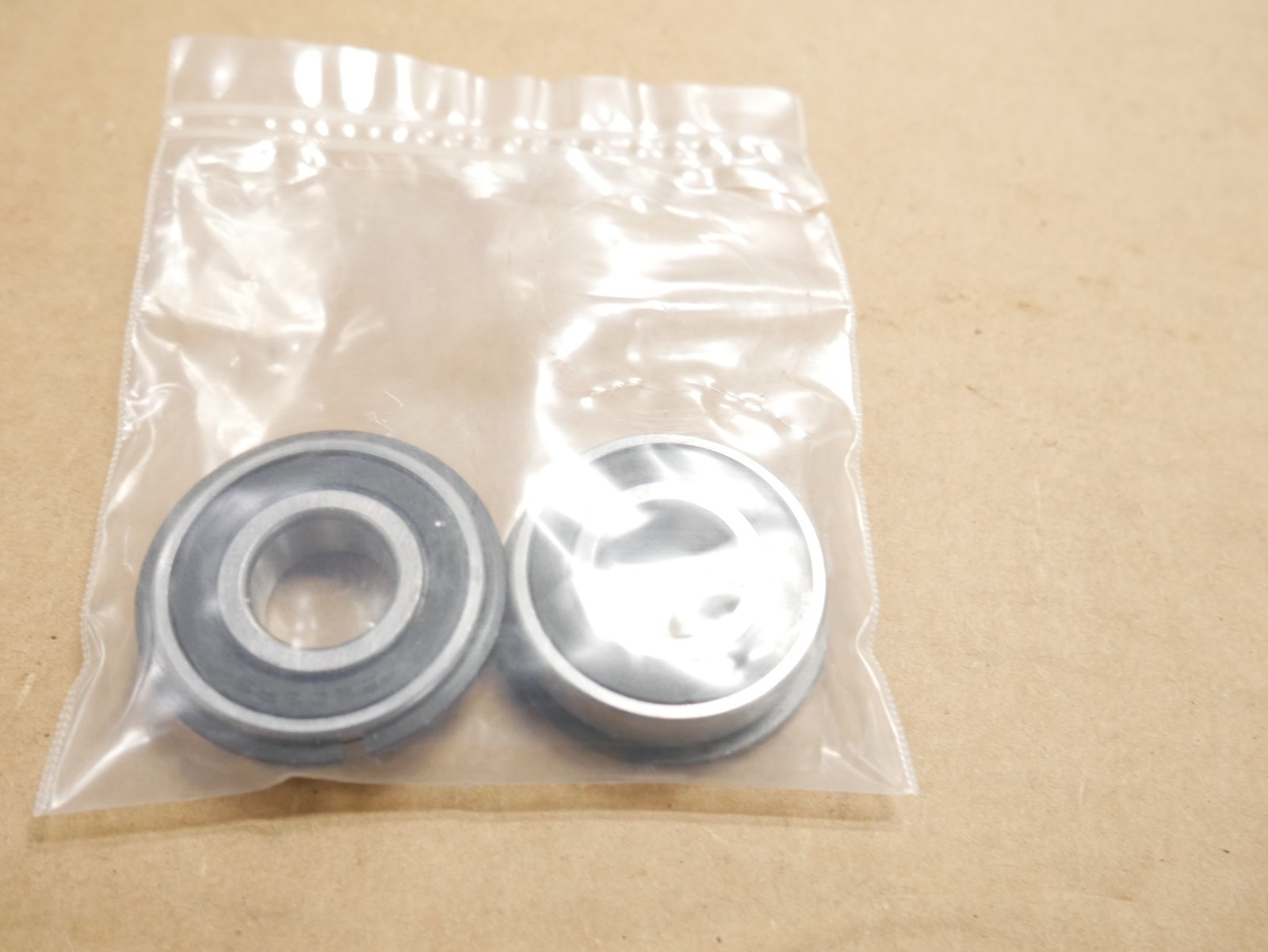 2 PACK 6203 2RS NRC3 DEEP GROOVE BALL BEARING RUBBER SEALED W/SNAP RING 17x40x12