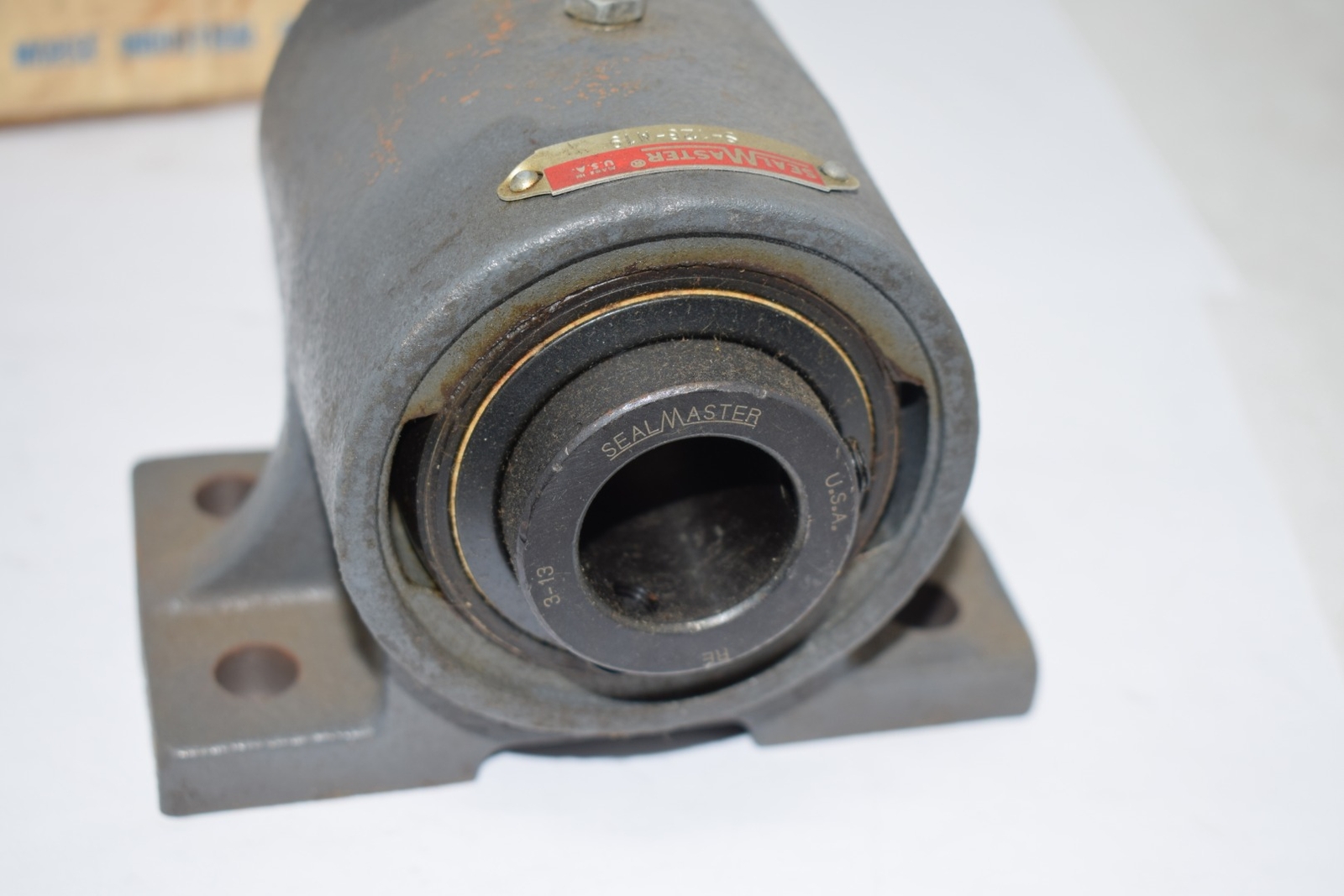 NEW Seal Master S-126-M19 Series Pillow Block, Bore: M19, Mounting Type: 4-Bolt