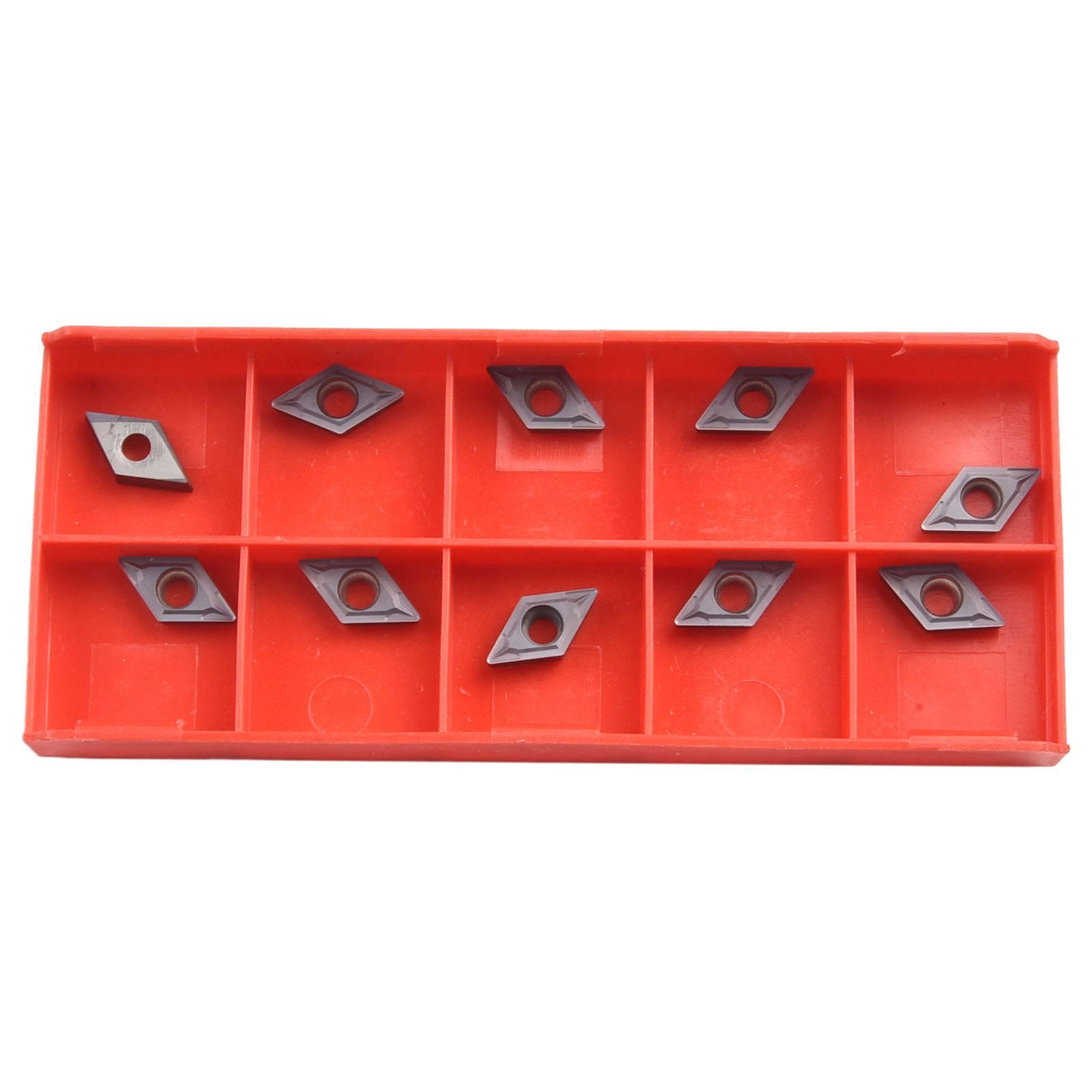 DCMT070204 VP15TF Carbide Inserts For Stainless Steel Lathe Turning Tool Holder