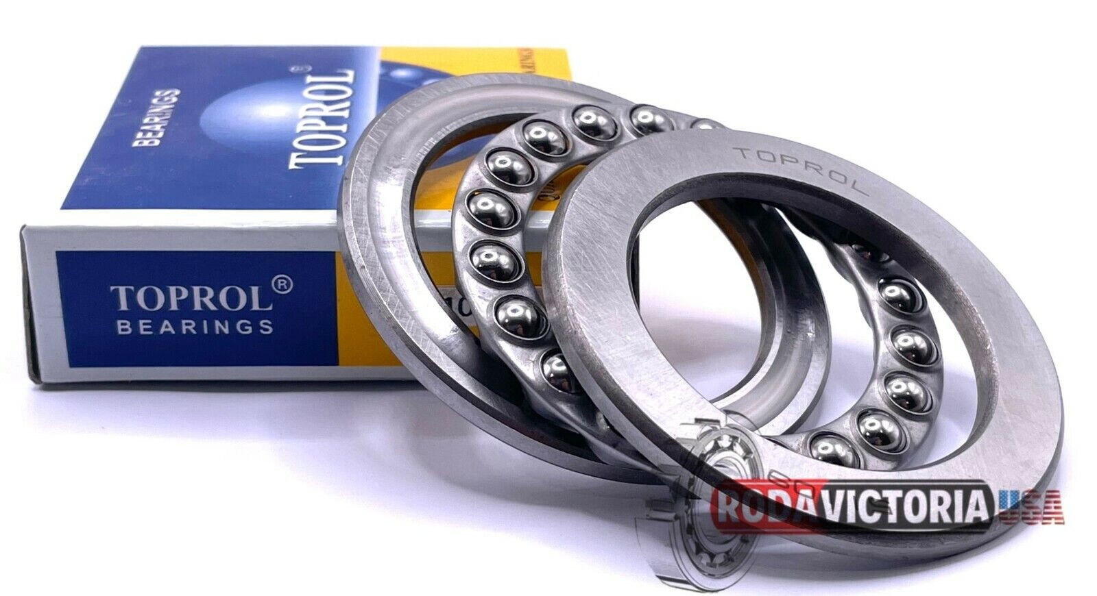 51109 Thrust Bearing 45x65x14 Thrust Ball Bearing TOPROL