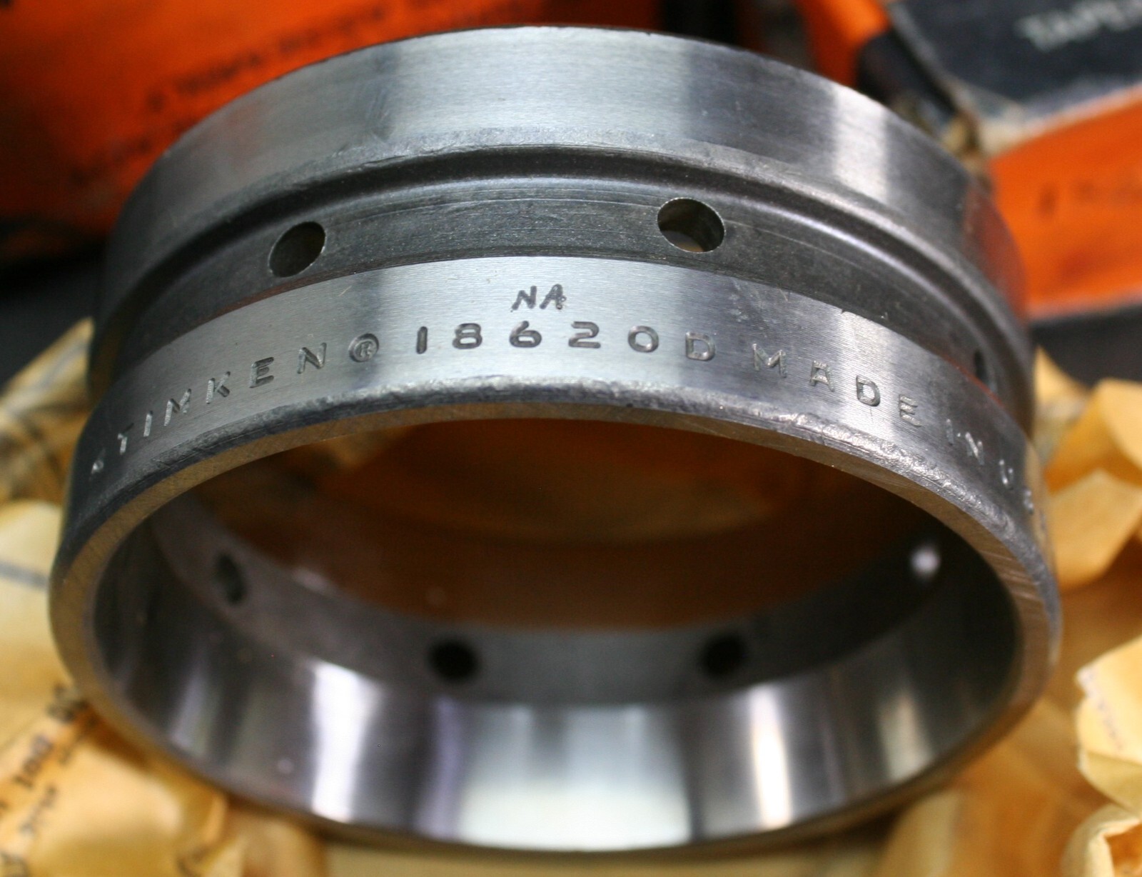 One (1) Timken 18620D Tapered Roller Bearing Double Cup 3-1/8″ OD USA NEW