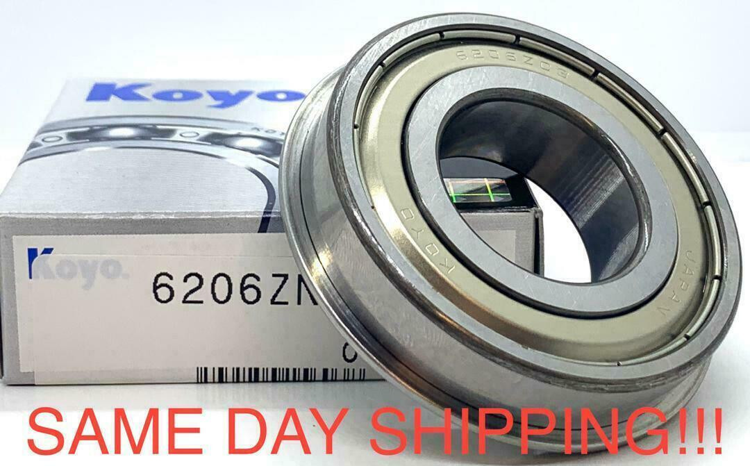 KOYO 6206NR C3 Bearing Wth Snap ring & Groove Premium Brand 30x62x16mm 6206 Z NR