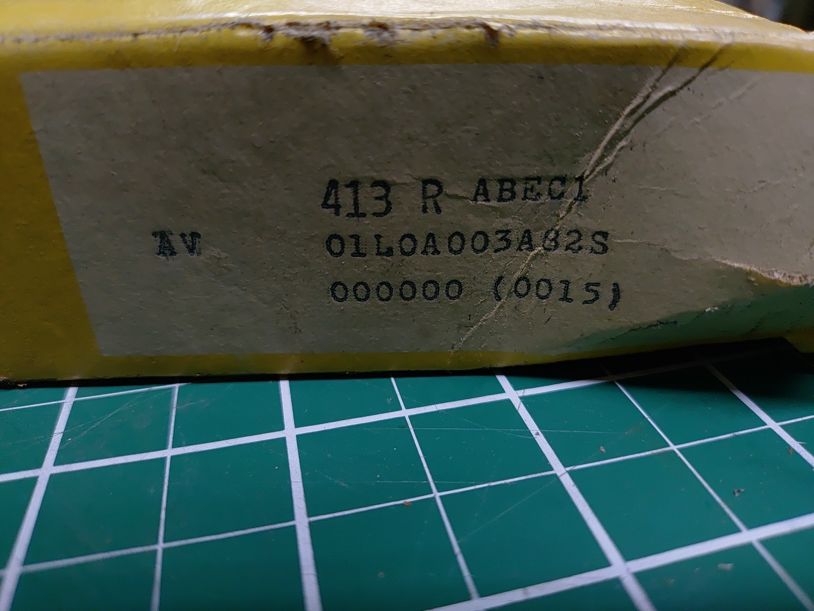 TRW MRC 413-R Angular Contact Ball Bearing 65mm x 160mm x 37mm Made in USA
