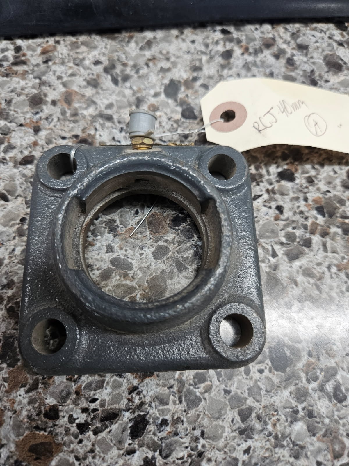 BEARING PART # RCJ-40MM 4 BOLT BEARING HOUSING