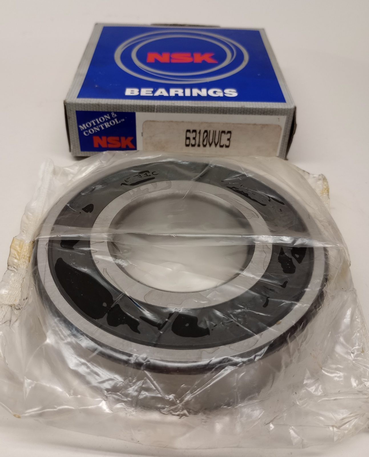 NSK 6310VVC3 Ball Bearing Double Sealed 50x110x27mm 6310VV-C3 / 6310RVVC3E