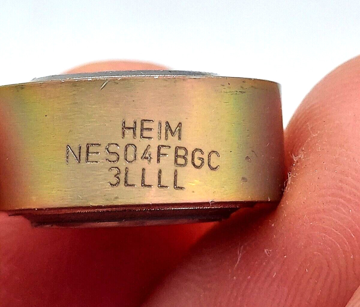 New RBC NES04FBGC Airframe Spherical Plain Bearing 1/4″x11/16″ HEIM BACB10FB04GC