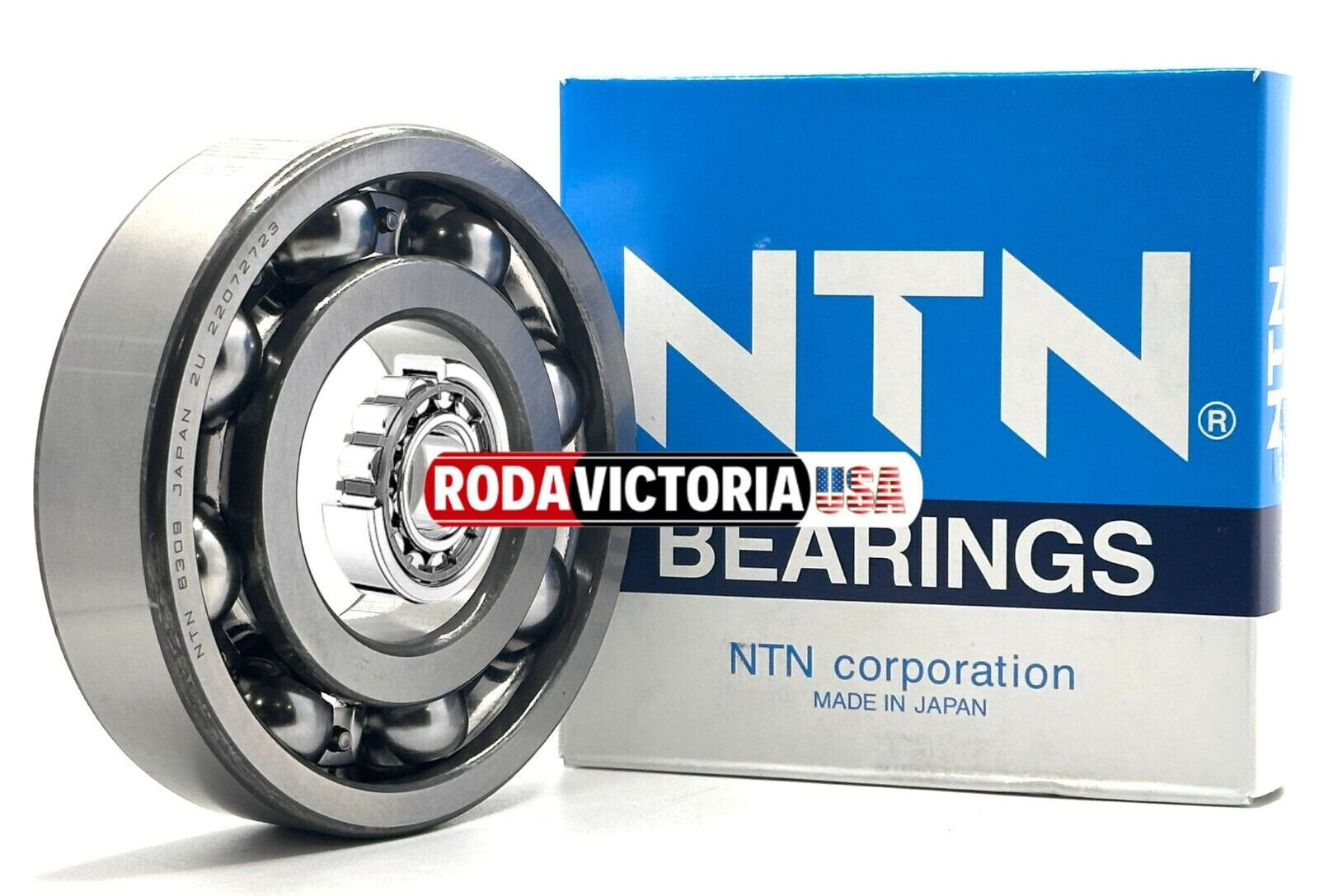 NTN 6309 CM DEEP GROOVE BALL BEARING, OPEN, NO SEALS 45x100x25mm