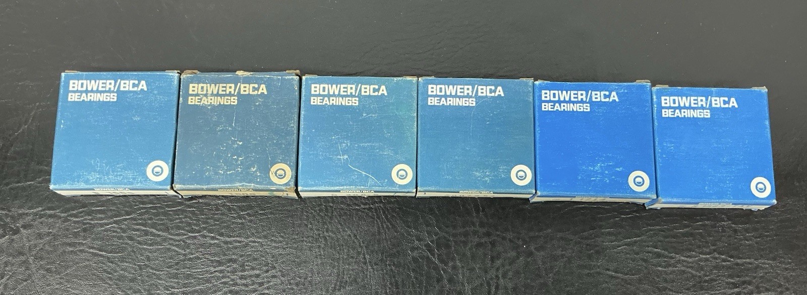 Lot 6 NOS Sealed Bower BCA Bearings w/Box 1505-1 206-S 907257 T1714 R1563-TAV