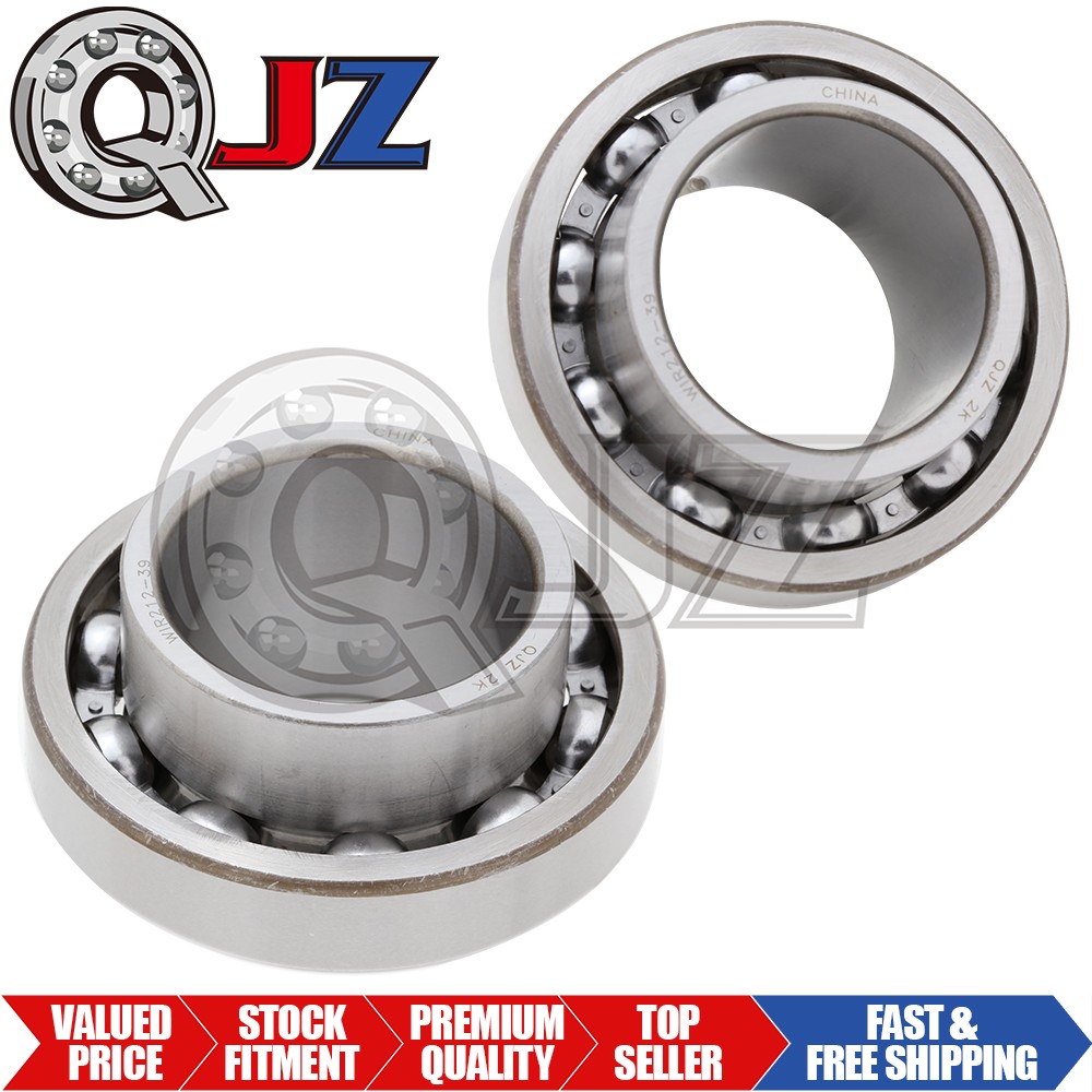 [2-Pack] WIR212-39 Agricultural Bearing Open 2.44″ x 4.33″ x 2.44″ (IDxODxW)
