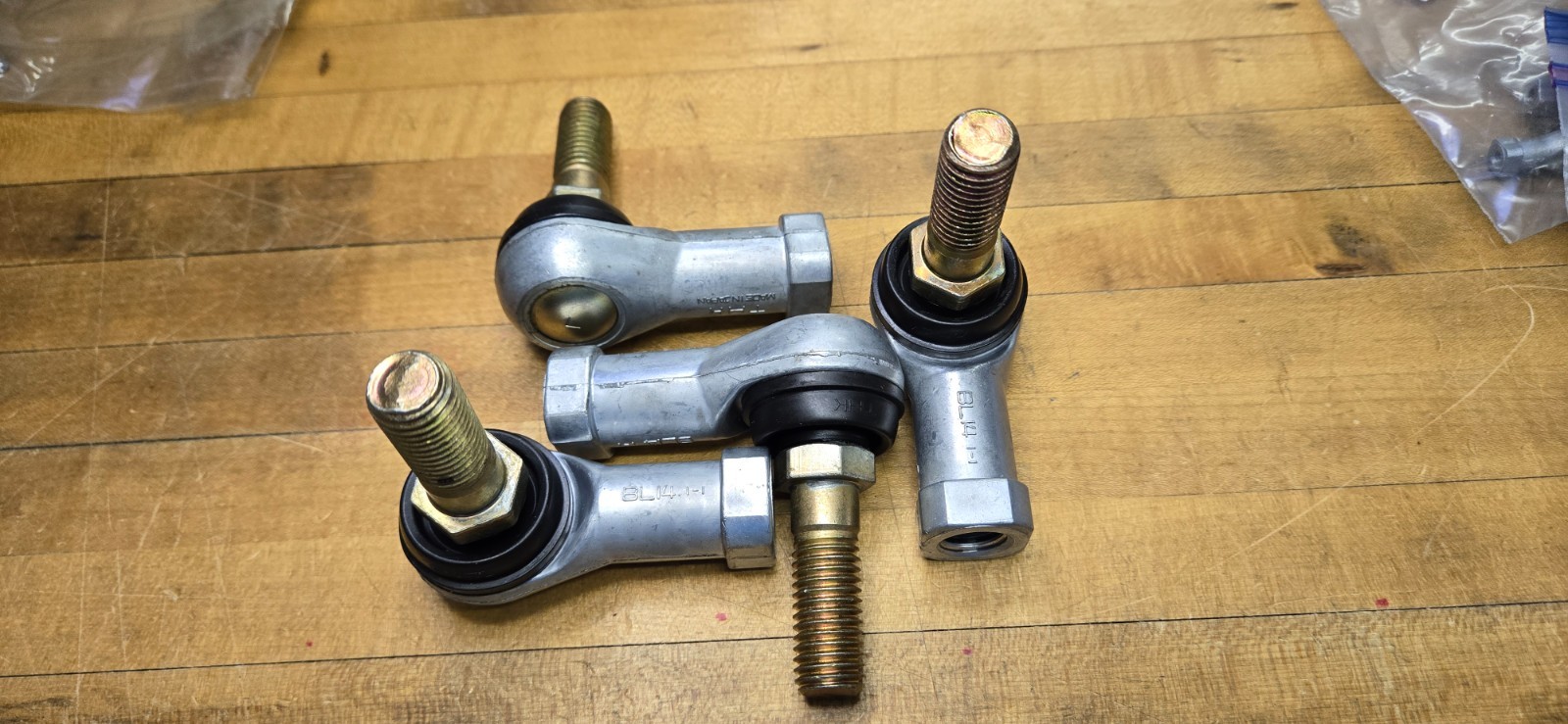 THK Spherical Link Ball Rod End BL16BD Link Kit – 2 RH and 2 LH