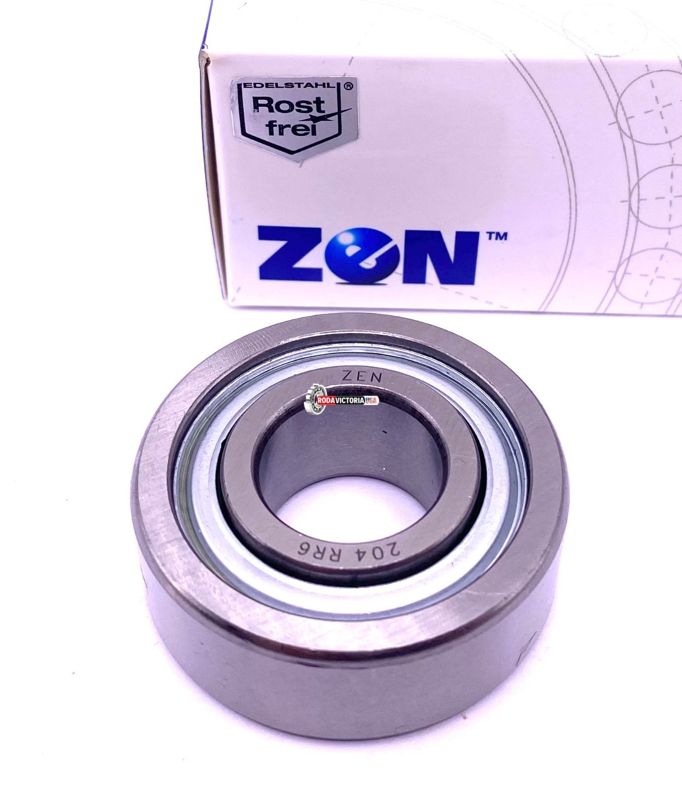 ZEN 204 RR6 Z9504 B Ball Bearing, Metal Shielded SC0440 19.05×45.22×15.49 mm
