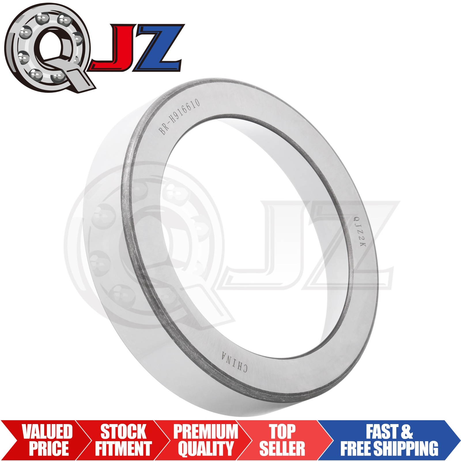 [Qty.1] BR-H916610 Tapered Roller Bearing Single-Cup [6.9375″ OD x 1.4375″ W]