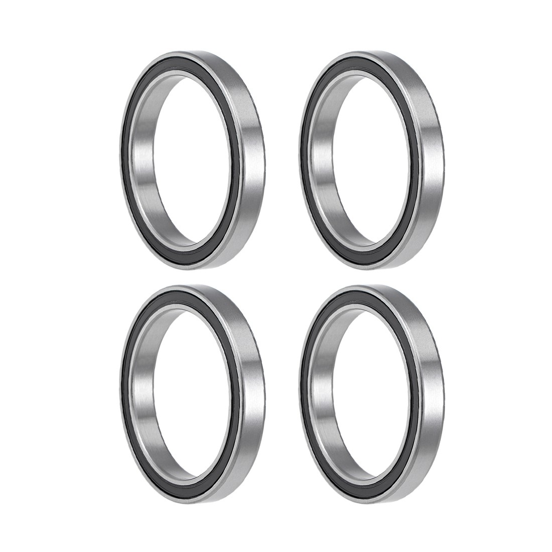 4Pcs Z2 Ball Bearings Double Sealed Chrome Steel 6808-2RS
