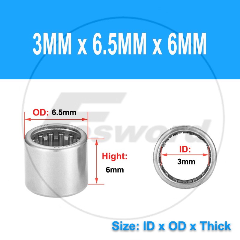 Needle Roller Bearings Miniature Needle Bearing HK0306 -HK6032 ALL SIZES IN HERE