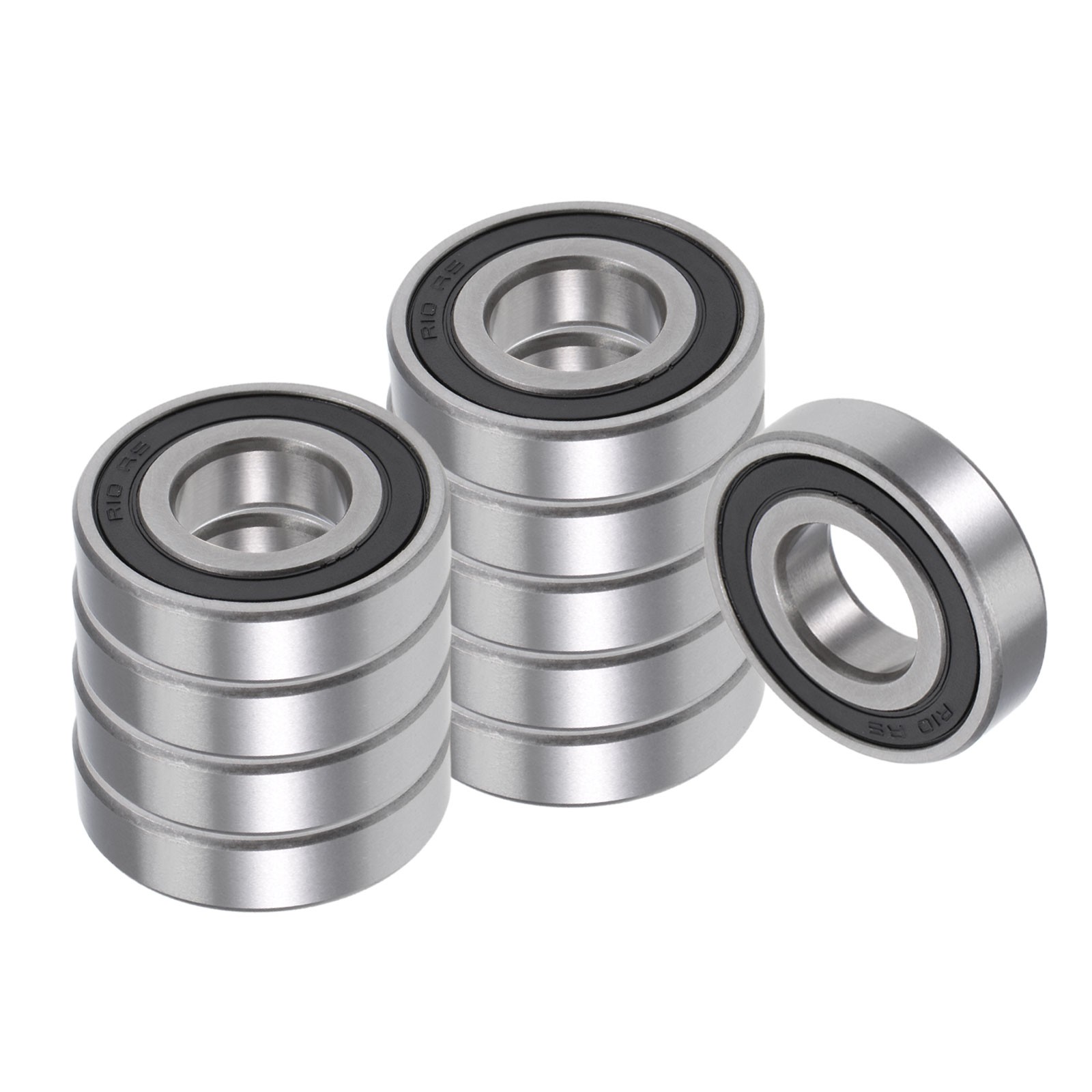 10pcs Ball Bearings – [5/8 Inch x 1-3/8 Inch x 11/32 Inch] Chrome Steel