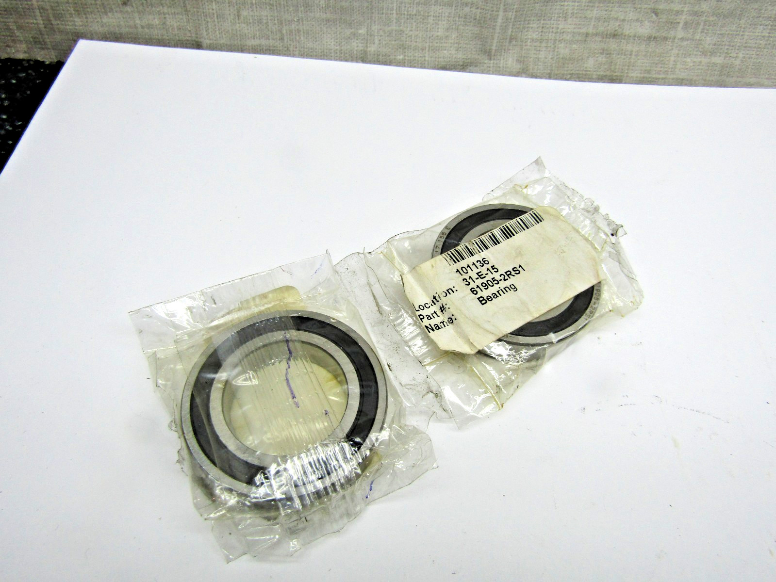 (Lot of 2) SKF 61905-2RS 25mm X 42mm X 9mm Sealed Bearing