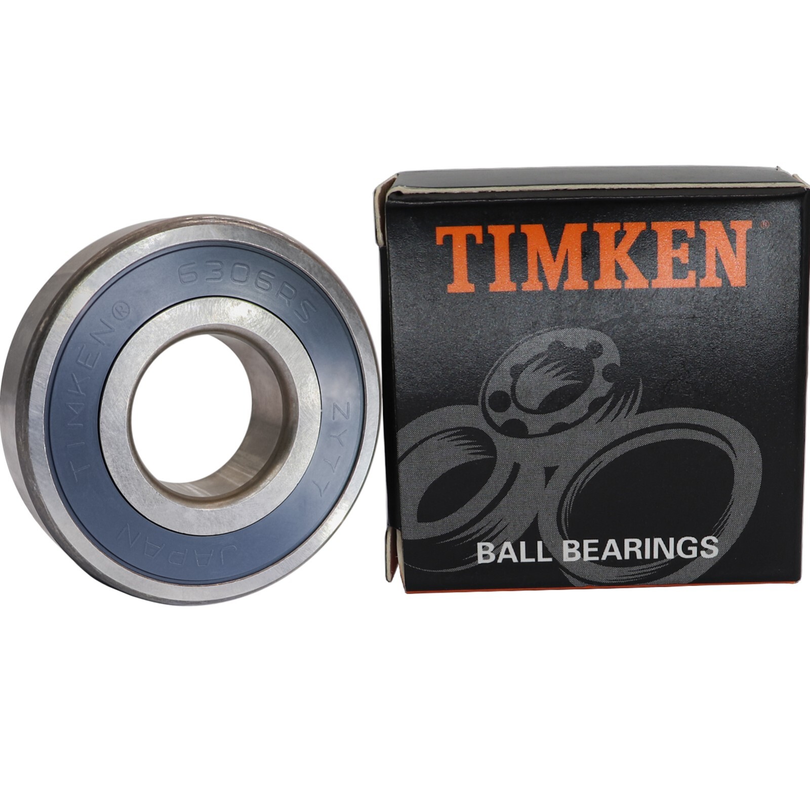 USA Brand TIMKEN 6306-2RS 30X72X19MM Double Rubber Seal Ball Bearings