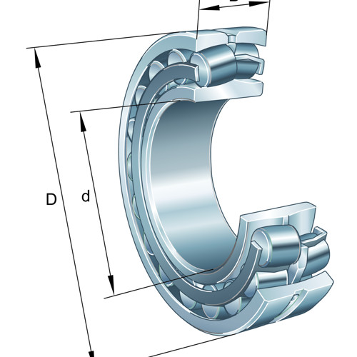 22314-E1-K FAG/Schaeffler Technologies 70 x 150 x 51 mm SPHERICAL ROLLER
