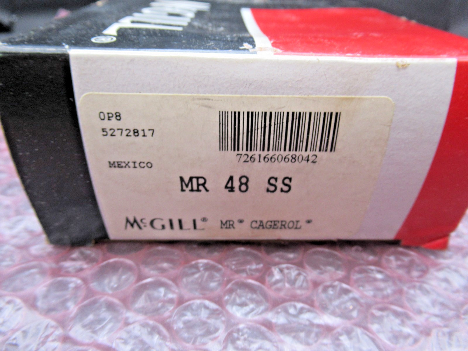 McGill MR48SS Needle Bearing MR-48-SS 3×3-3/4×1-3/4″ *BRAND NEW*