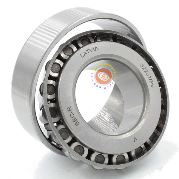 32207 P6 Tapered Roller Bearing Cup and Cone Set 35x72x24.25 – Baltic Bearing