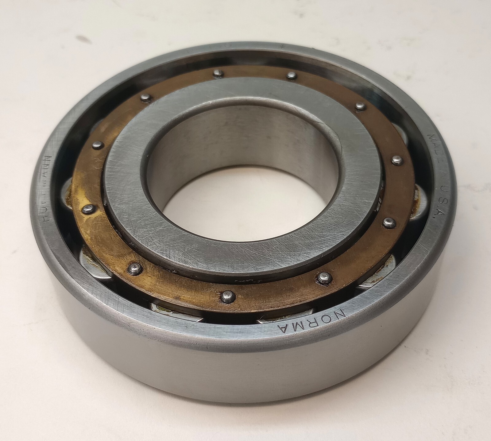 Norma Hoffmann R 350 Cylindrical Roller Bearing 50mm ID X 110mm OD X 27mm W R350
