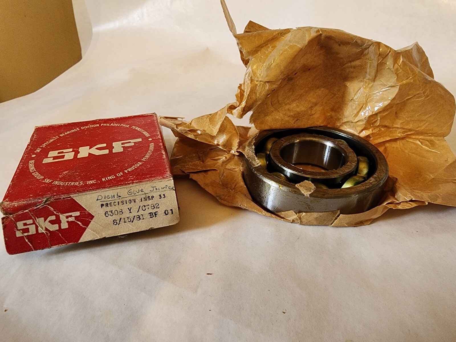 SKF 6308 Y /C782 Precision Ball Bearing