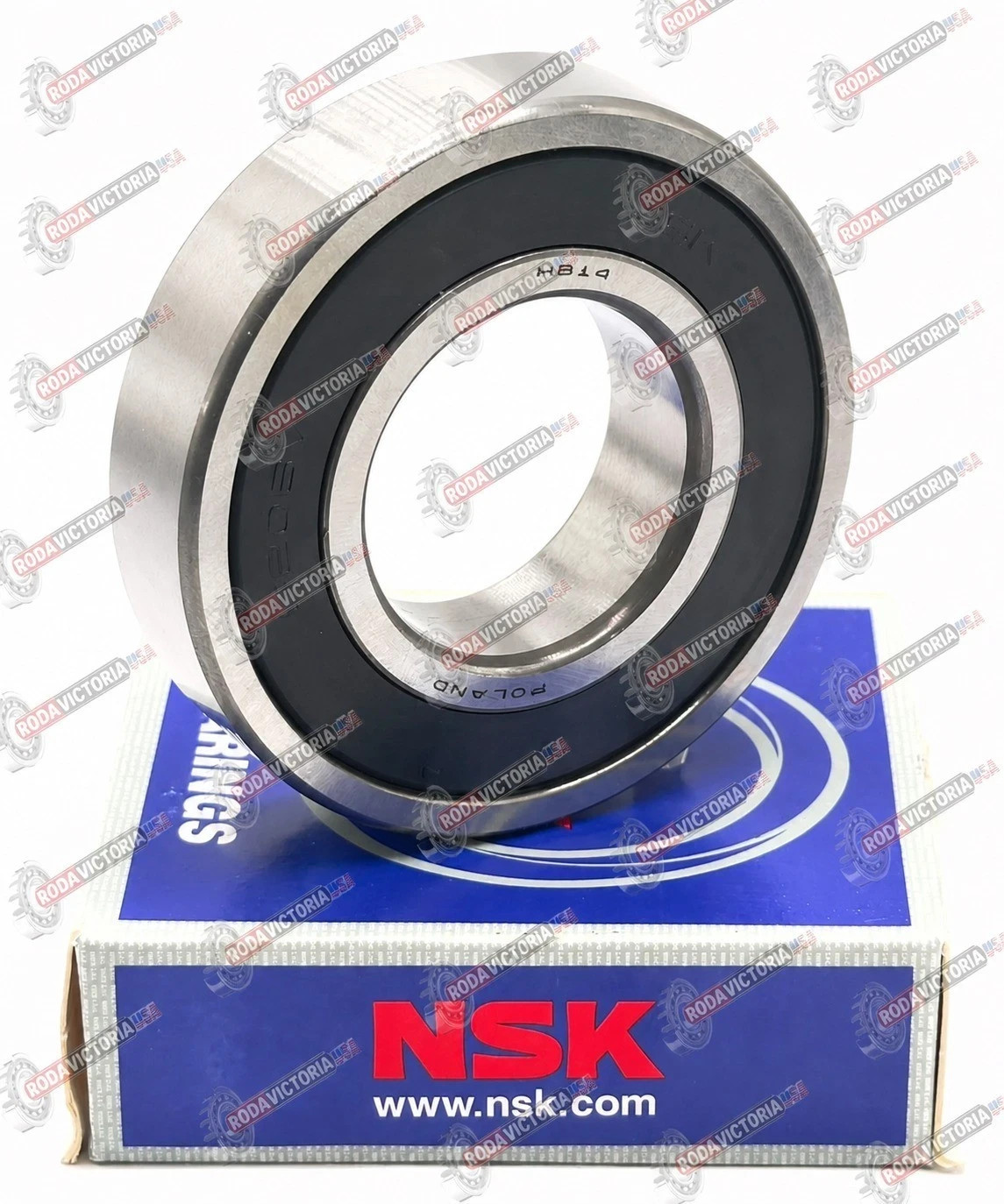 NSK 6206VVC3 BEARING RUBBER SEALS 30x62x16 mm 6206 VV C3 6206 2RS RS =SKF