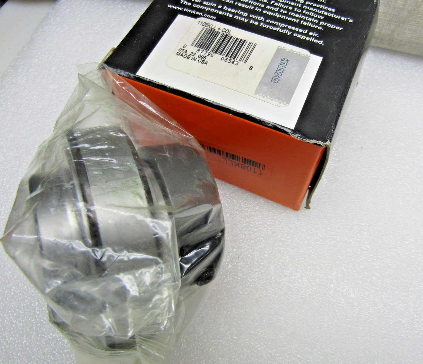 Timken 1108KLL + COL 1-1/2″ Insert Bearing with Locking Collar