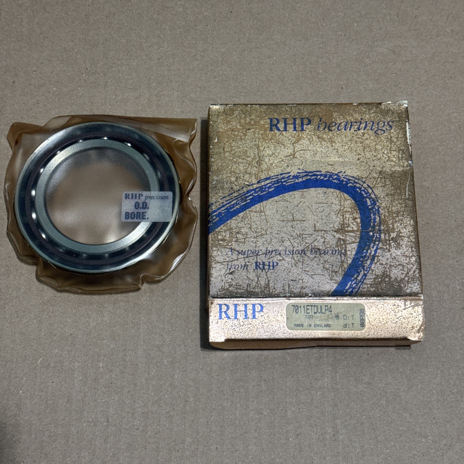 QTY 1 RHP 7011ETDULP4 Precision Spindle Bearings NOS NEW SEALED