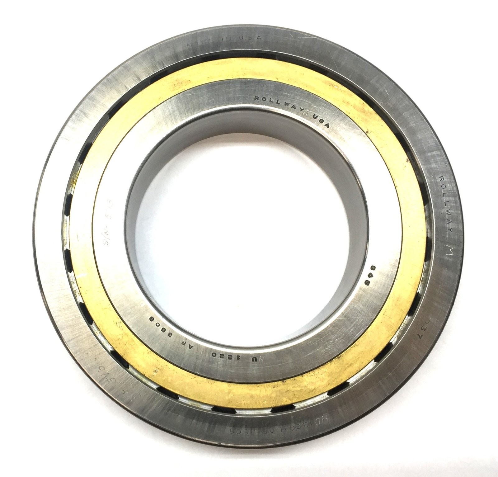 Rollway Cylindrical Roller Bearing Assembly HU1220LAR3508 (513) NOS