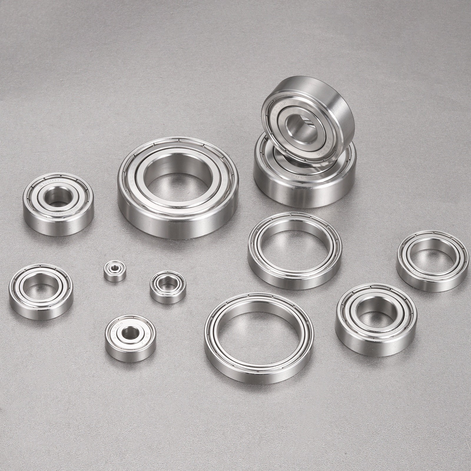 4Pcs S6004ZZ Deep Groove Ball Bearing, 20x42x12mm Double Shielded Ball Bearings