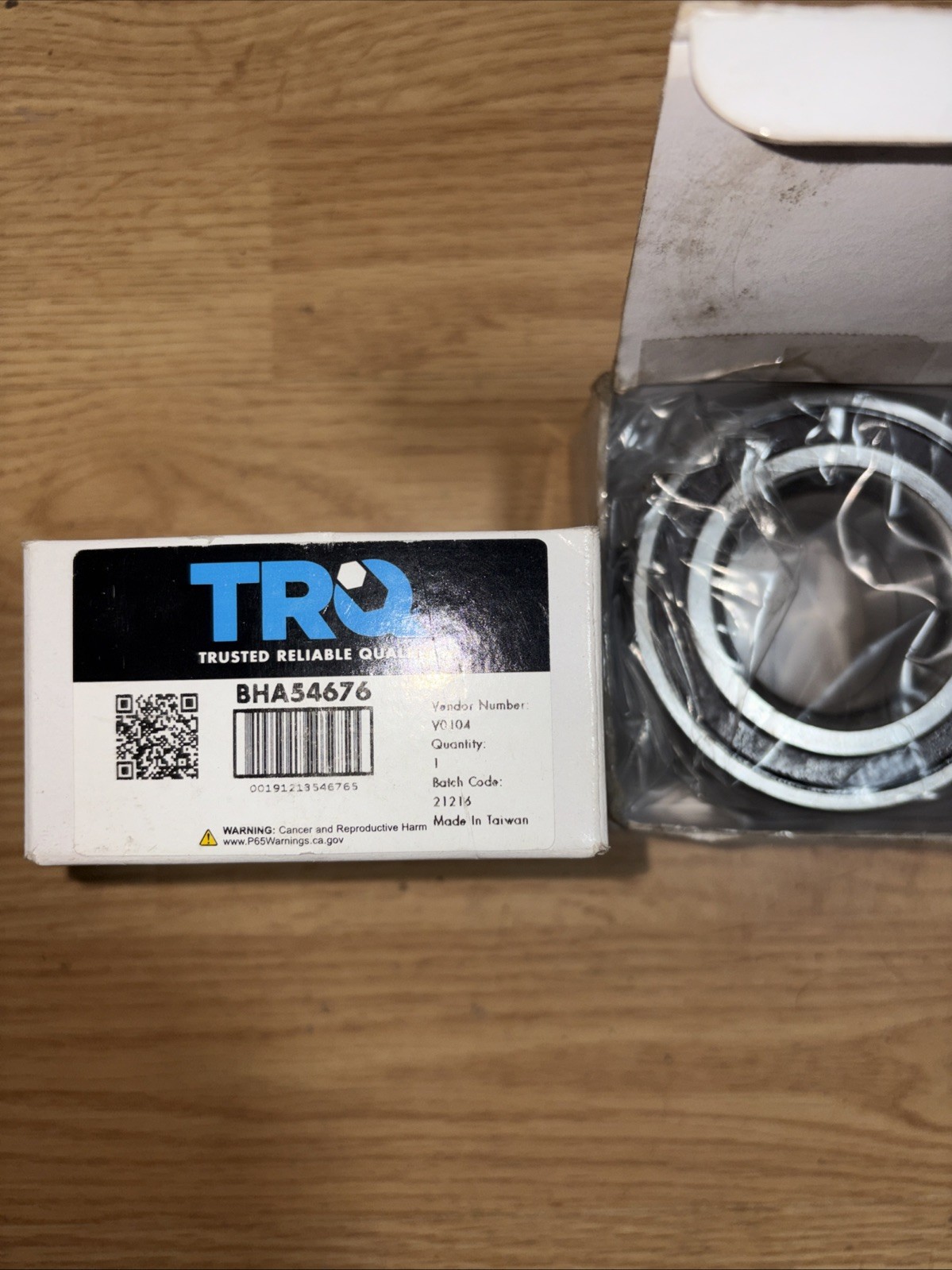 BHA54676 WHEEL BEARING Lot Of 2