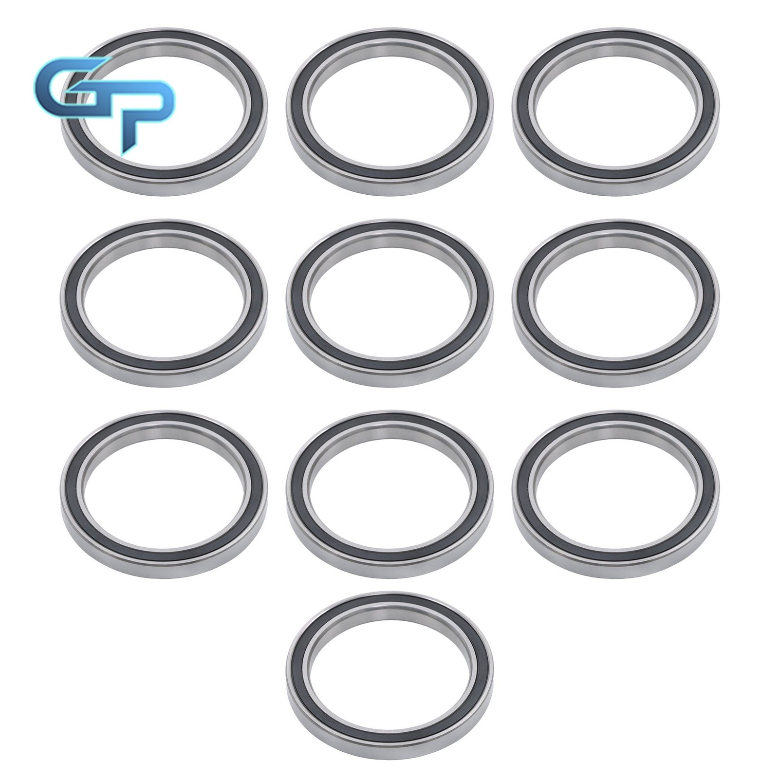 6810-2RS Deep Groove Ball Bearings 10pcs 50x65x7mm Sealed Pre-Lubricated