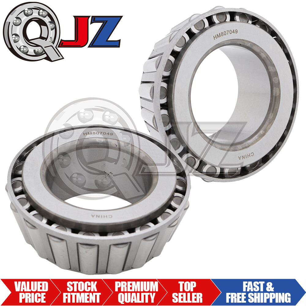 [2-Pack] HM807049 Tapered Roller Bearing Single Cone [54 mm Bore x 36.5 mm W]