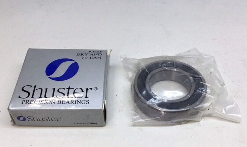 Shuster R20 2RS Ball Bearing Deep Groove 1.2500in ID X 2.2500in OD X .5000in W